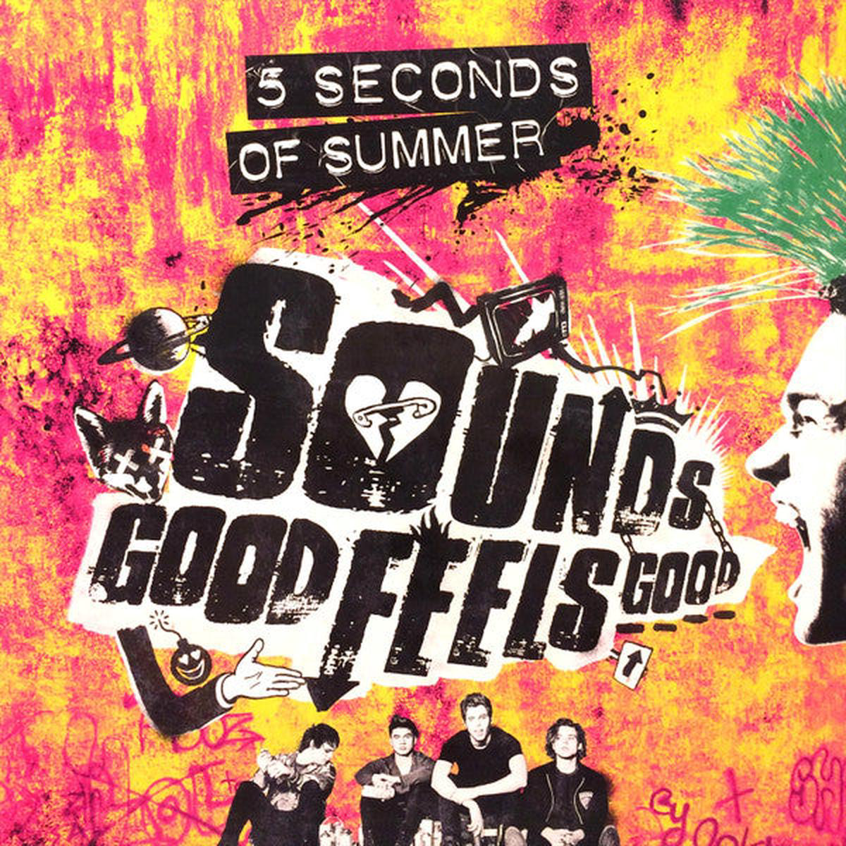 5 SECONDS OF SUMMER 8211 SOUNDS GOOD FEELS GOOD 8211 LP