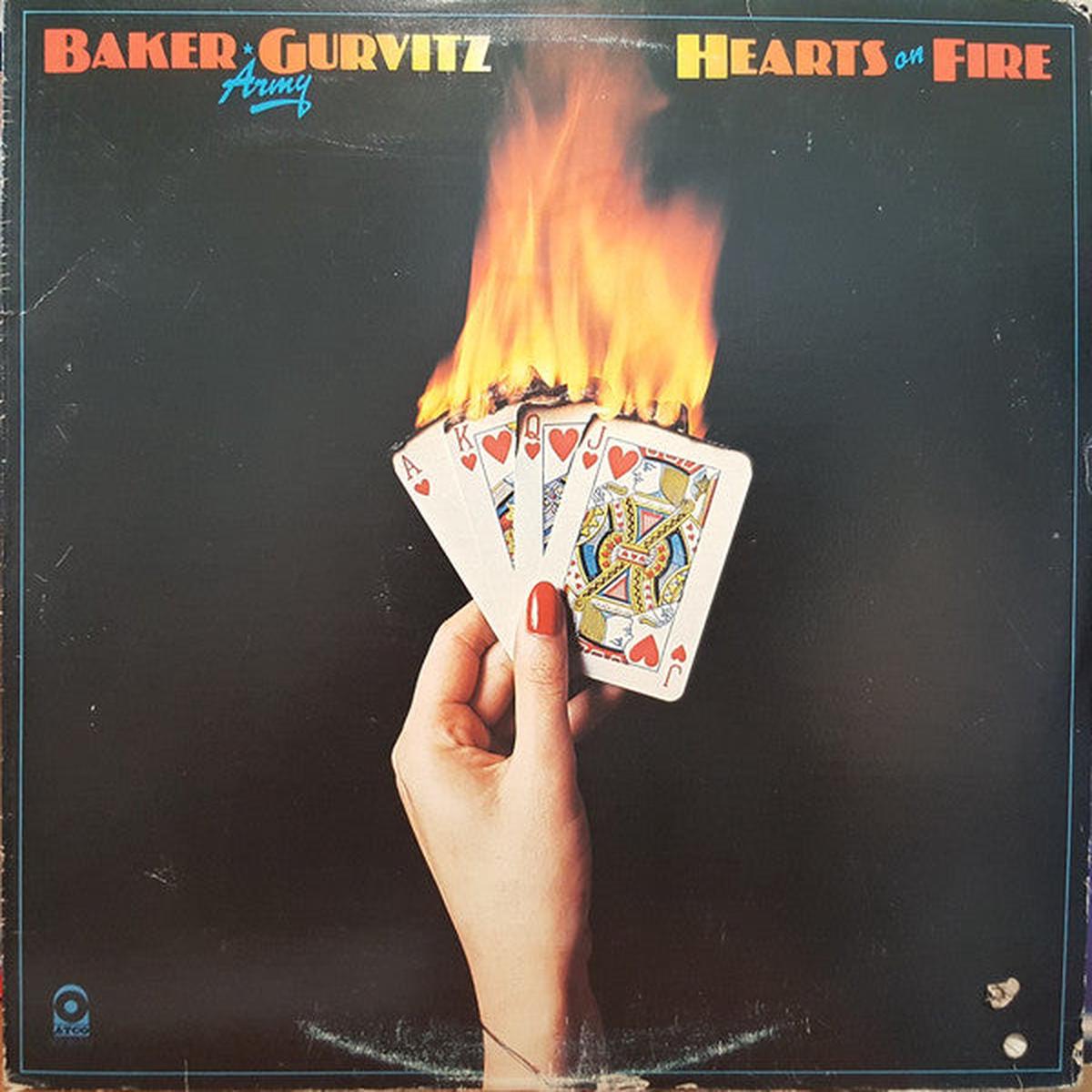 Baker Gurvitz Army  Hearts On Fire  1976 Rock (Vinyl)