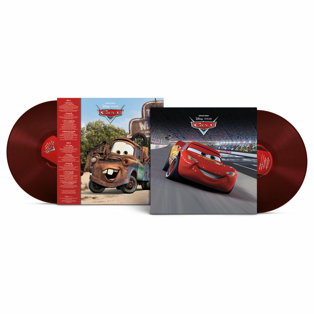 Songs From Cars: Limited Edition Disney 100 Dark Red Vinyl LP