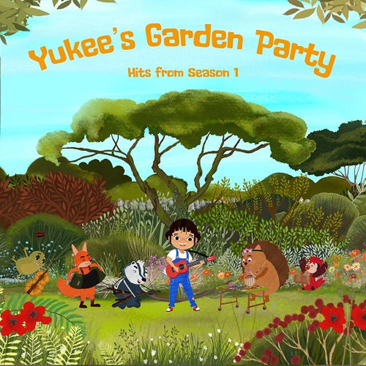 Yukee - Yukee's Garden Party: Hits from Series 1 - 1LP - Stripes the Badger' Black & White LP [Record Store Day 2025]