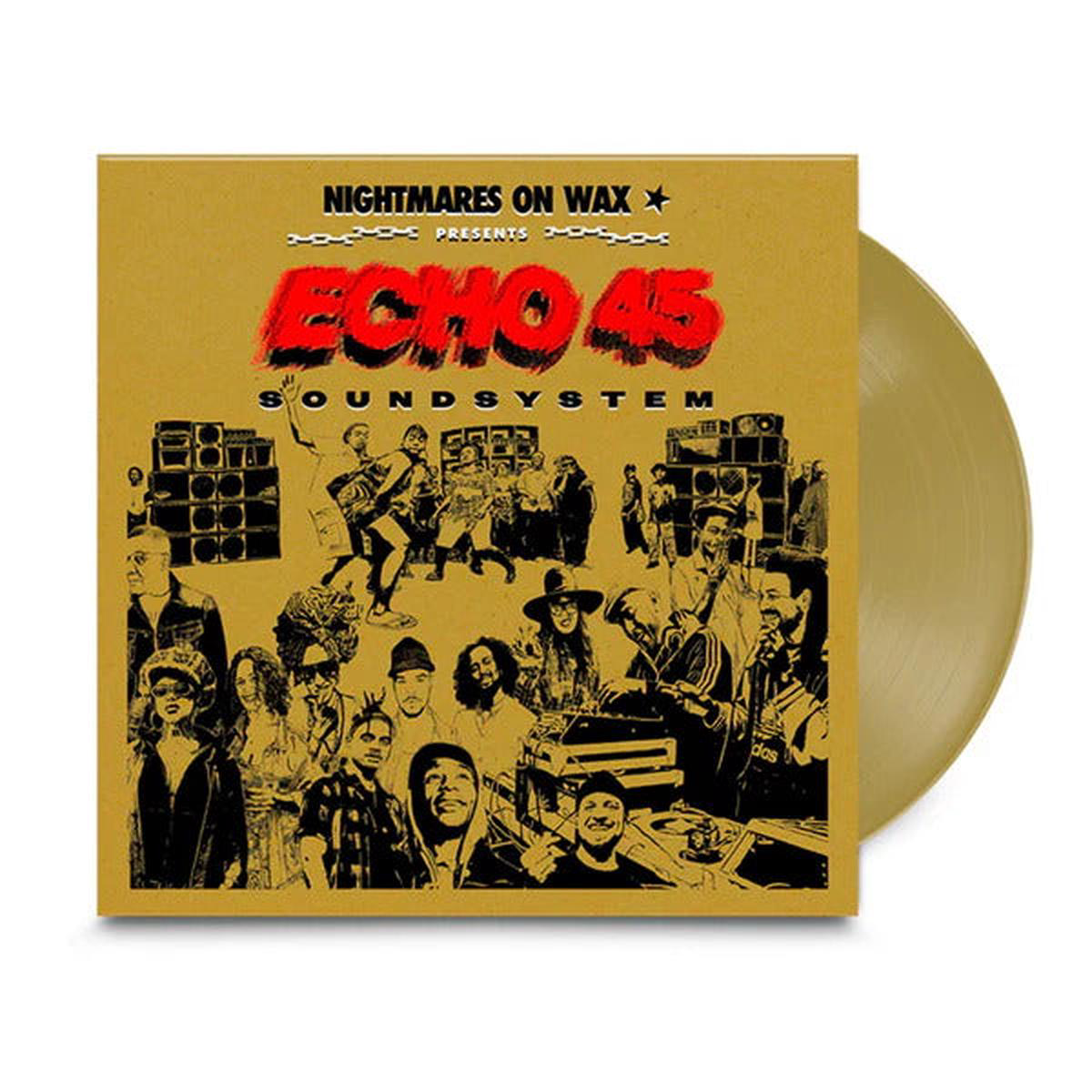 NIGHTMARES ON WAX 8211 ECHO45 SOUND SYSTEM GOLD 2LP SET 8211 LP