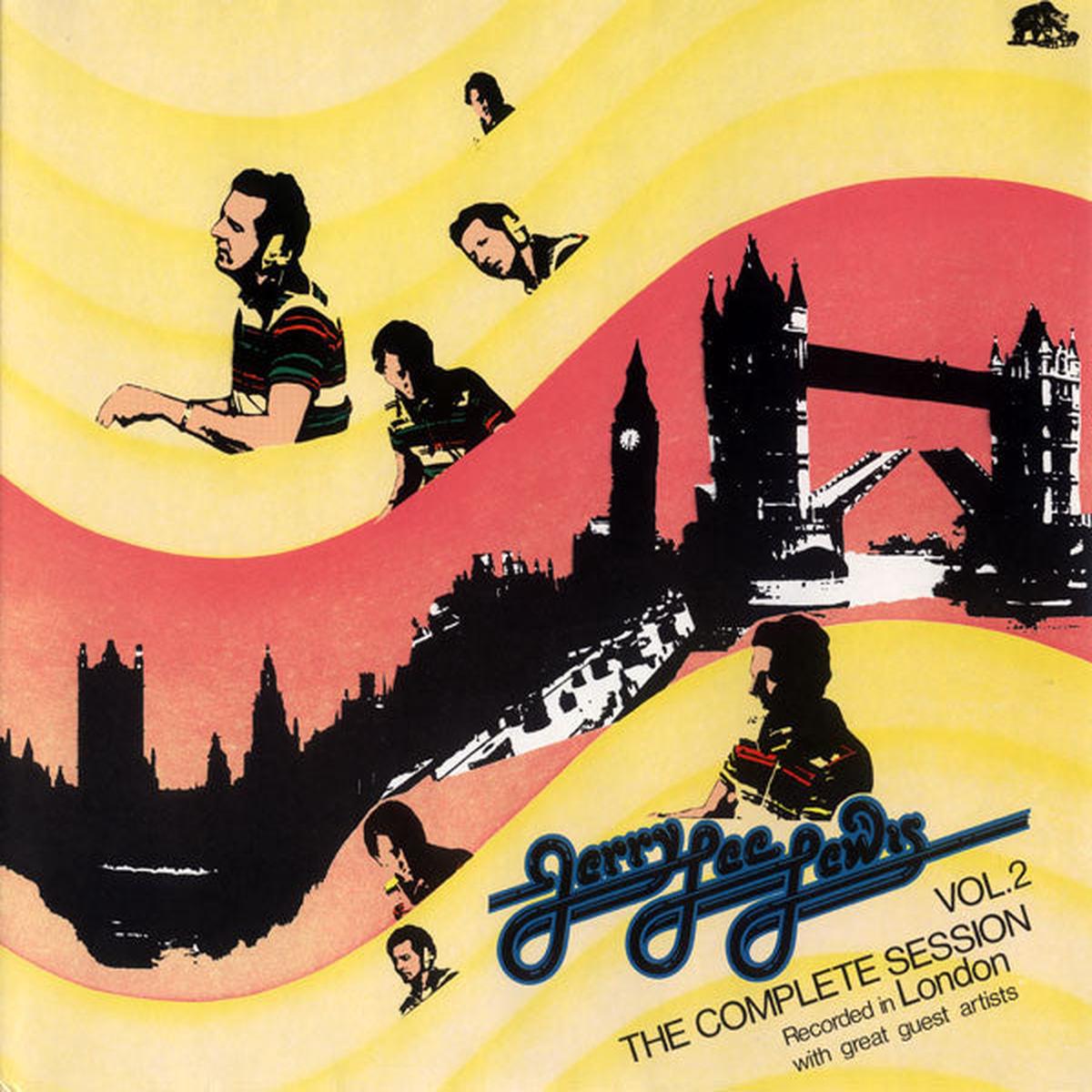 Jerry Lee Lewis The Complete Session Recorded In London With Great Guest Artists, Vol. 2 1986 Folk Rock / Rock & Roll (vinyl lp)