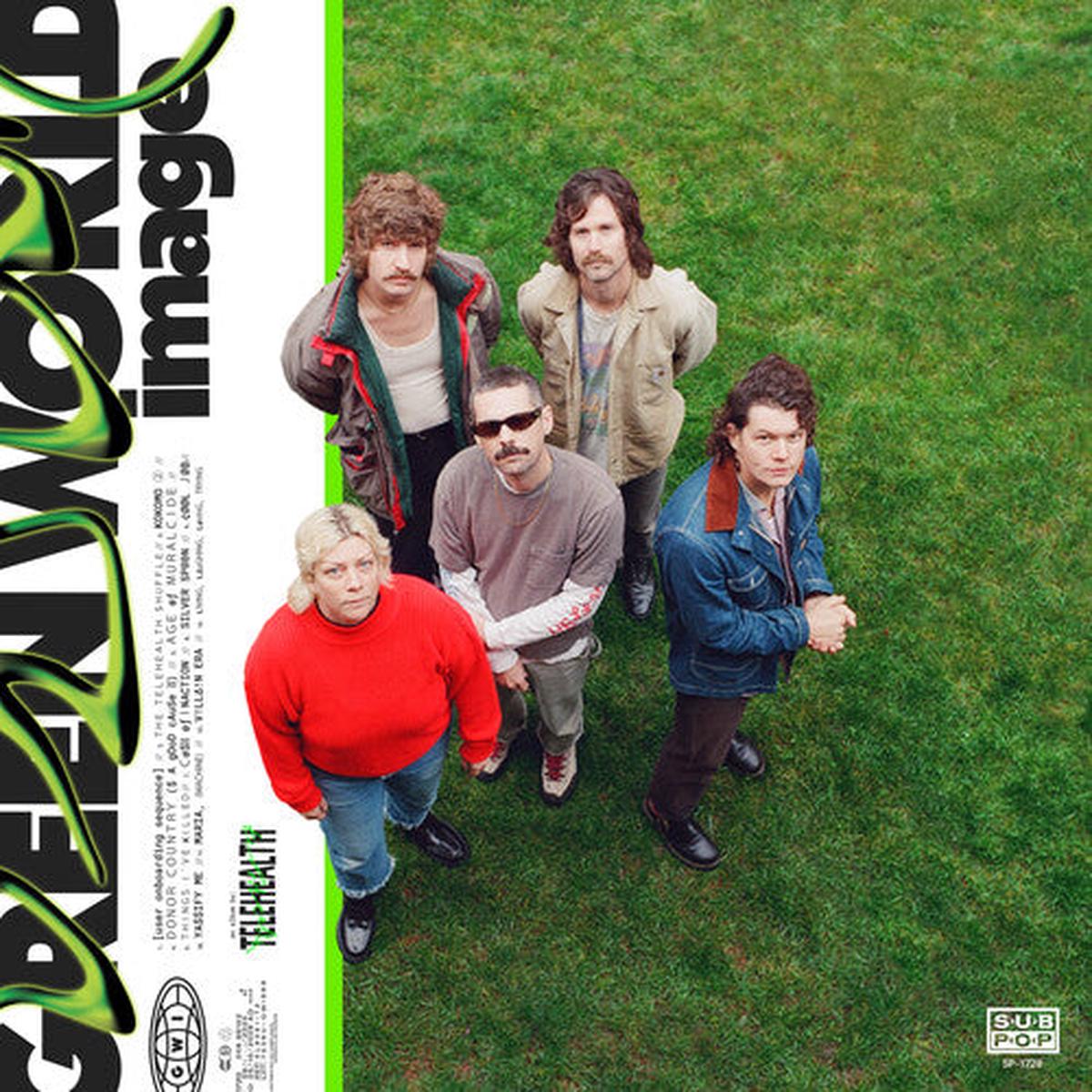Telehealth: Green World Image - Crystal Clear - VINYL LP