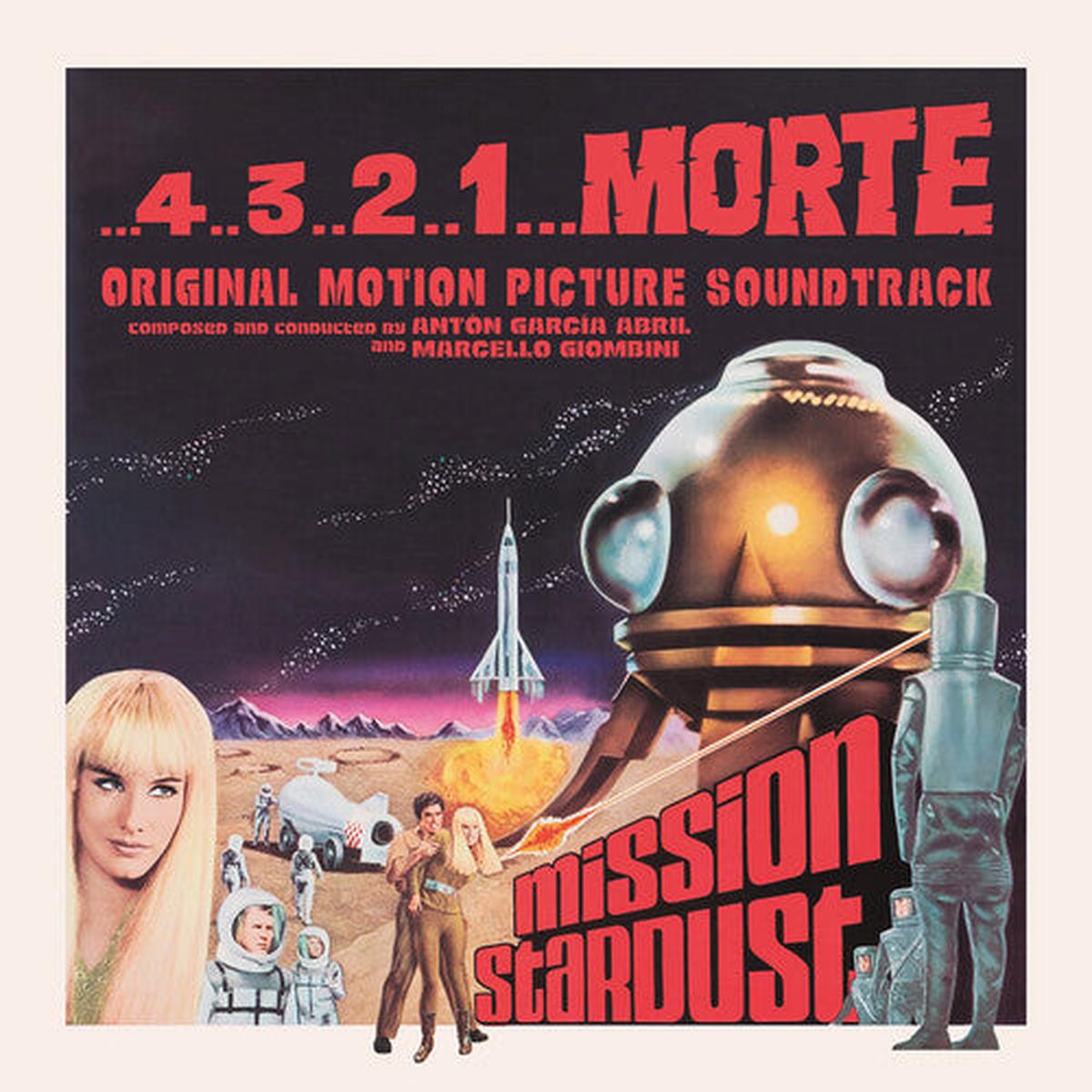 Abril, Anton Garcia / Giombini, M: 4..3..2..1...Morte (Original Soundtrack) - Limited Clear Red Colored Vinyl - VINYL LP
