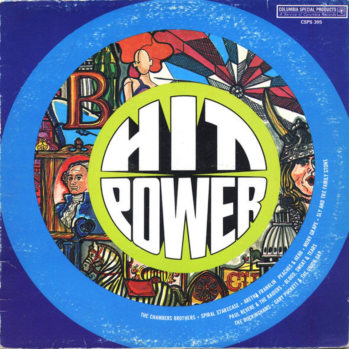 Hit Power! -1969- Rock, Funk / Soul - Moby Grape, The Buckinghams,Sly, Gary Puckett & The Union Gap + (vinyl)