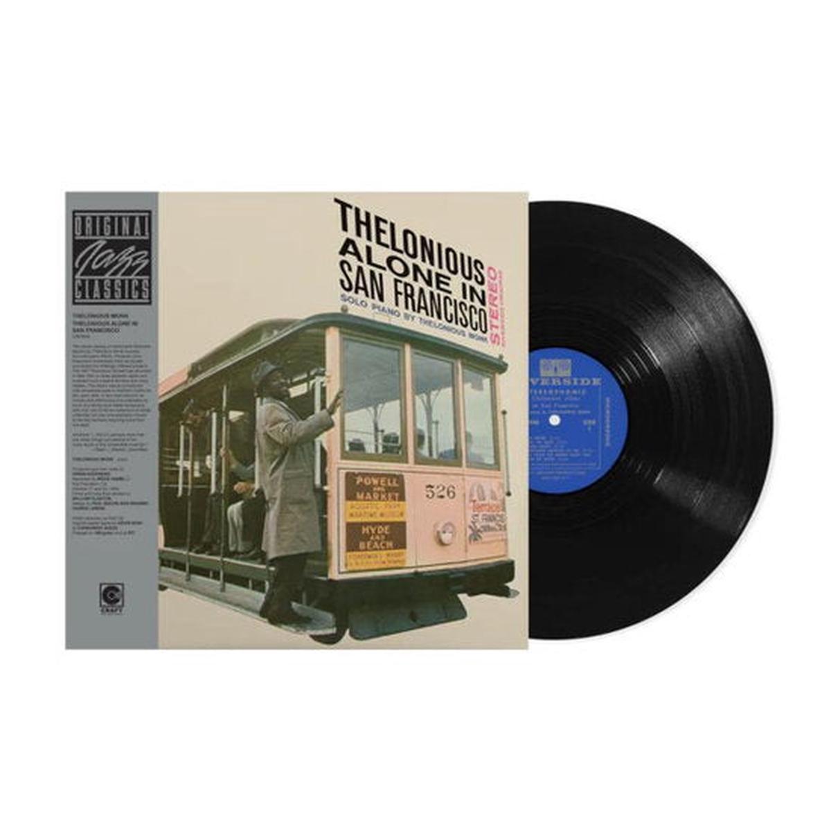 MONK, THELONIOUS - THELONIOUS ALONE IN SAN FRANCISCO - LP