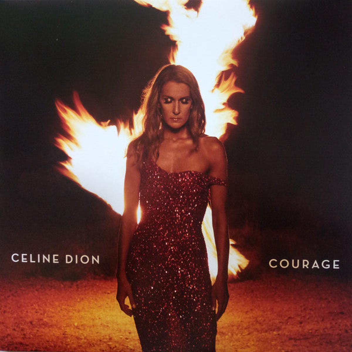 DION, CELINE - COURAGE : 2LP RED VINYL W/BOOKLET - LP