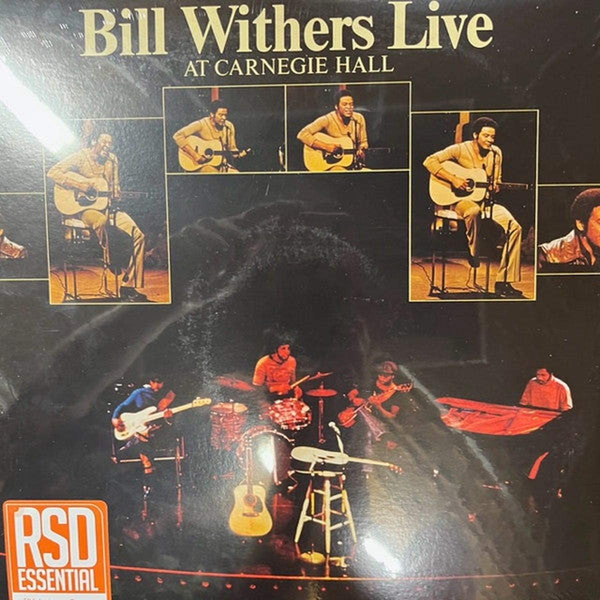 WITHERS, BILL - LIVE AT CARNEGIE HALL : CUSTARD YELLOW - LP