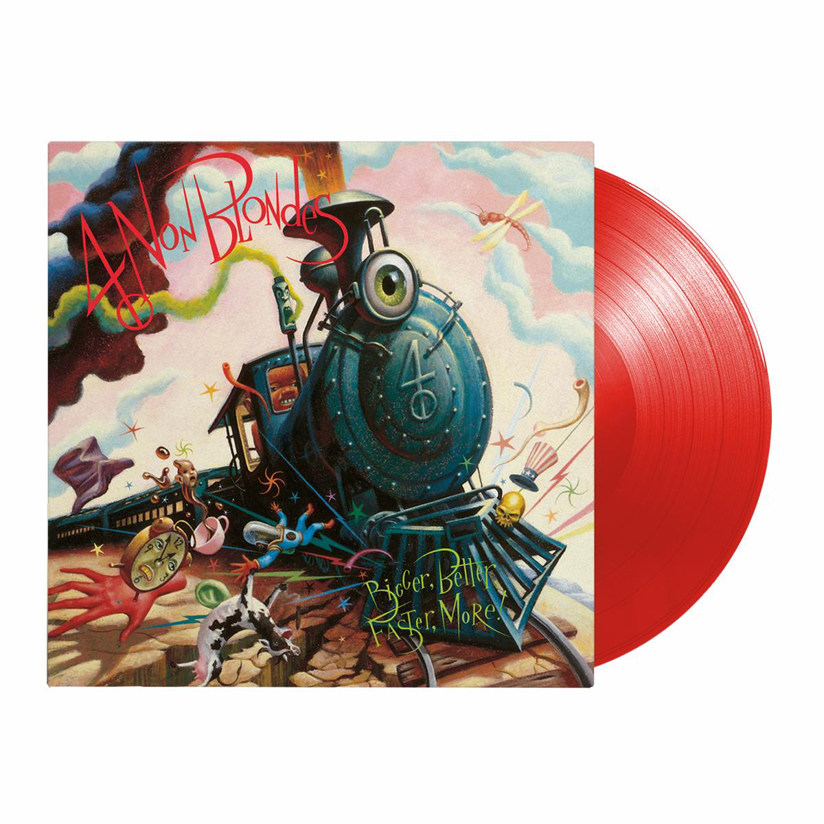 Bigger Better Faster More Red Vinyl LP