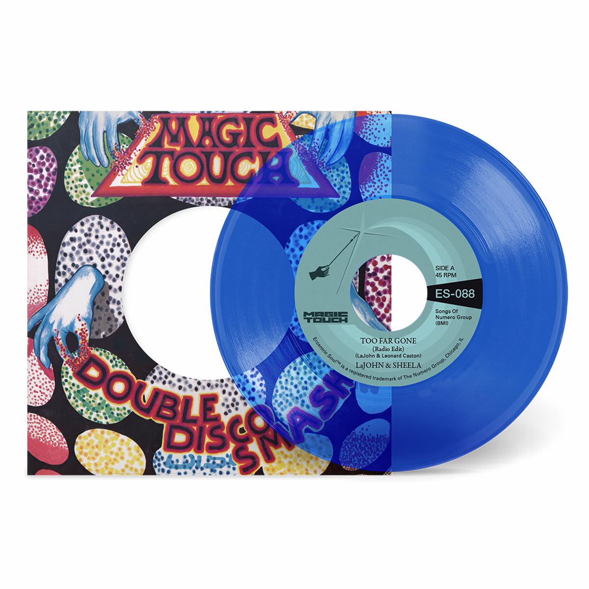 Too Far Gone b-w Everybody's Problem: Clear Blue 7" Vinyl