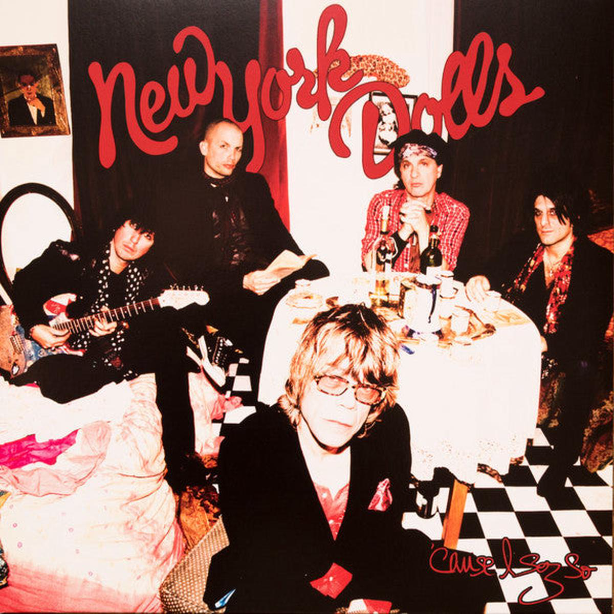 NEW YORK DOLLS 8211 CAUSE I SEZ SO RED VINYL (2025) 8211 LP