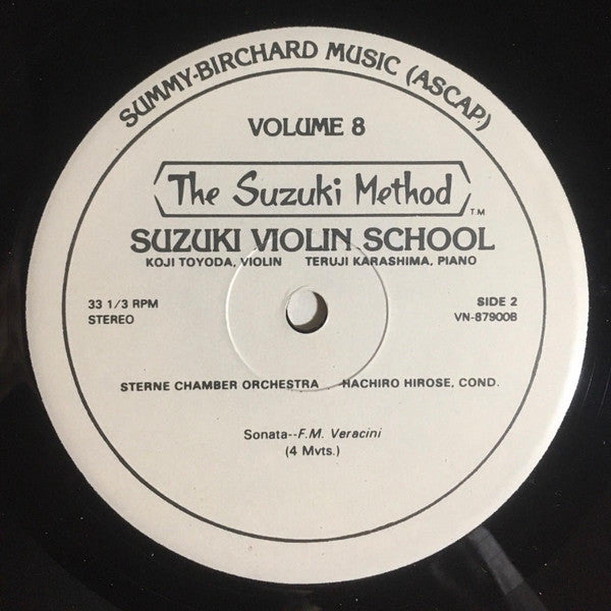 Suzuki Violin School Volume 8 (Classical / Pedagogical, Vinyl LP)