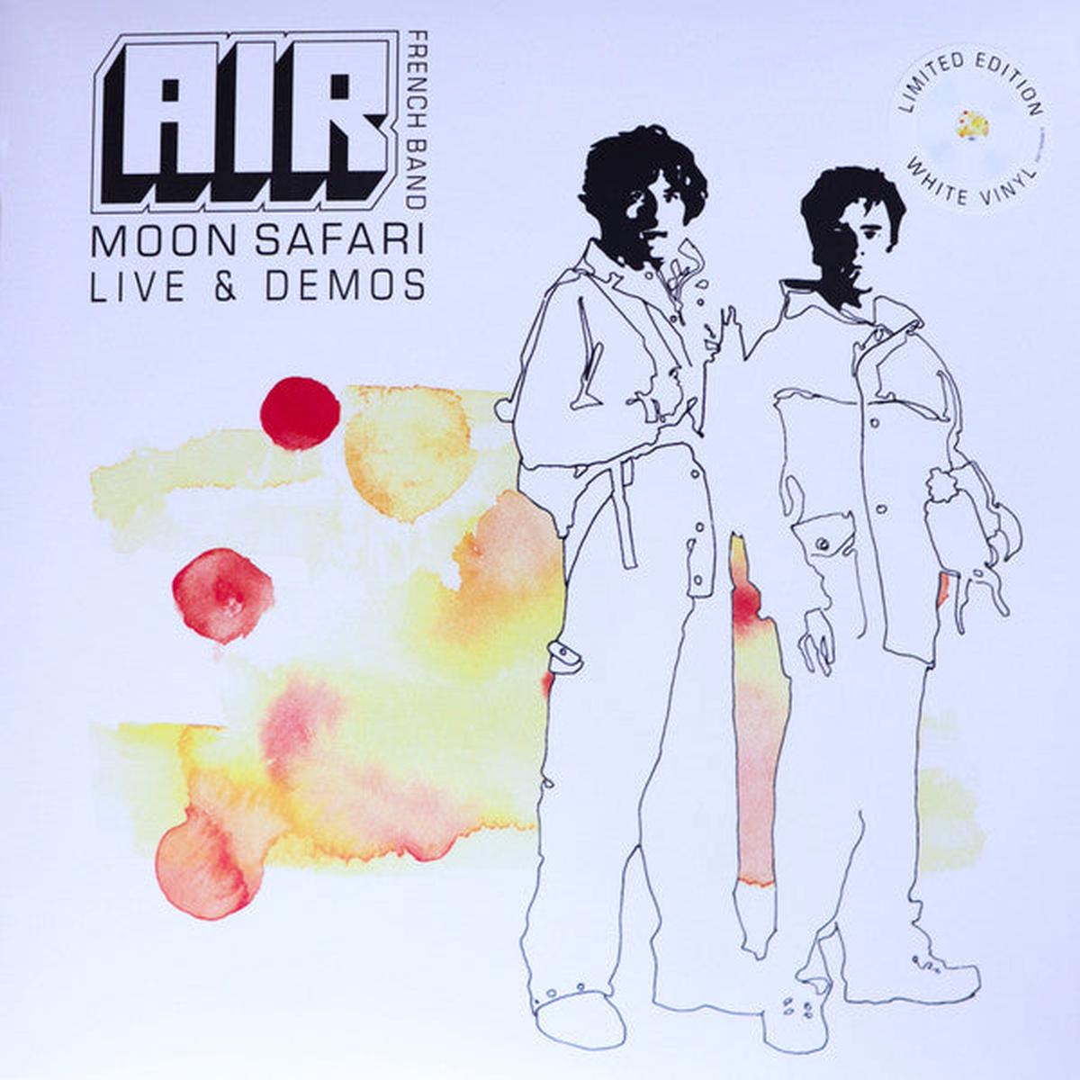 AIR - MOON SAFARI : LIVE & DEMOS (WHITE VINYL) - LP