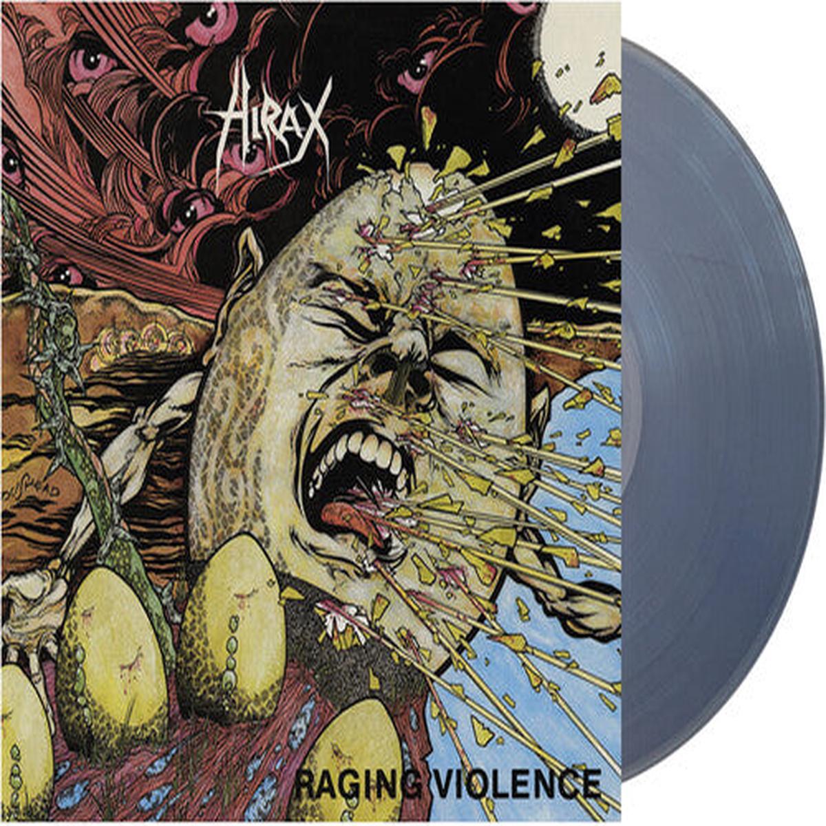 Hirax: Raging Violence - Clear Vinyl - VINYL LP