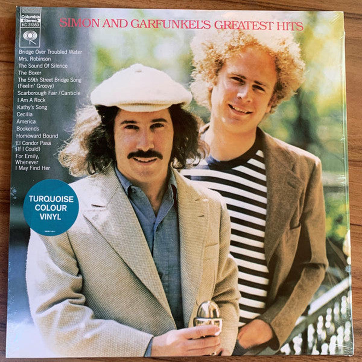 SIMON 038 GARFUNKEL 8211 GREATEST HITS TURQUOISE VINYL 8211 LP