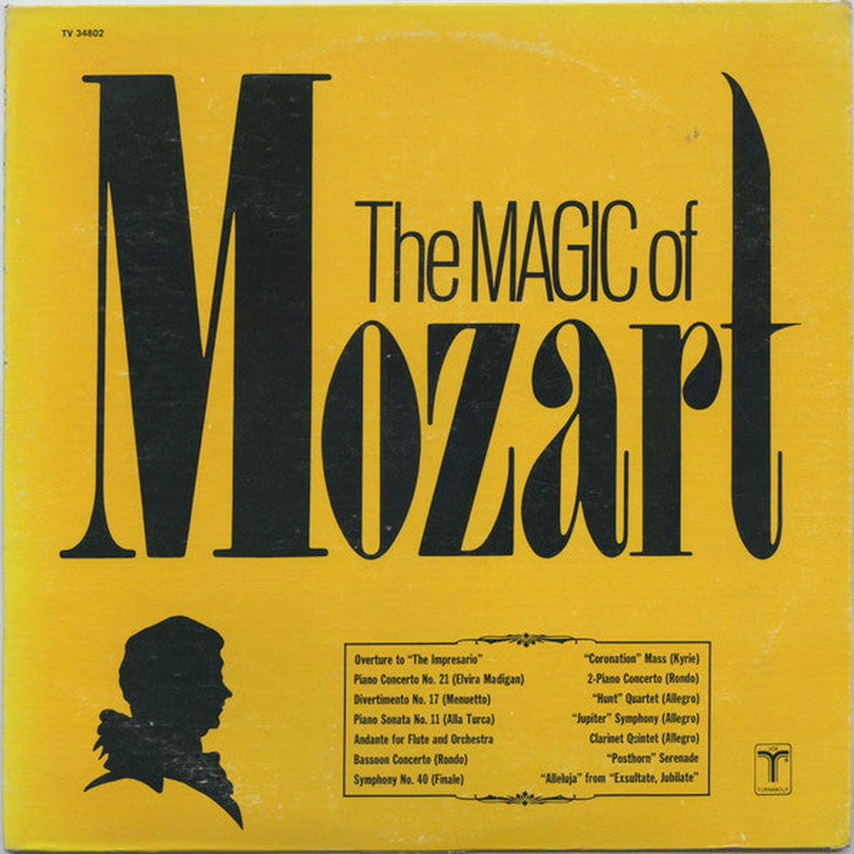 Various  The Magic Of Mozart  1979  Classical / Choral (vinyl lp)
