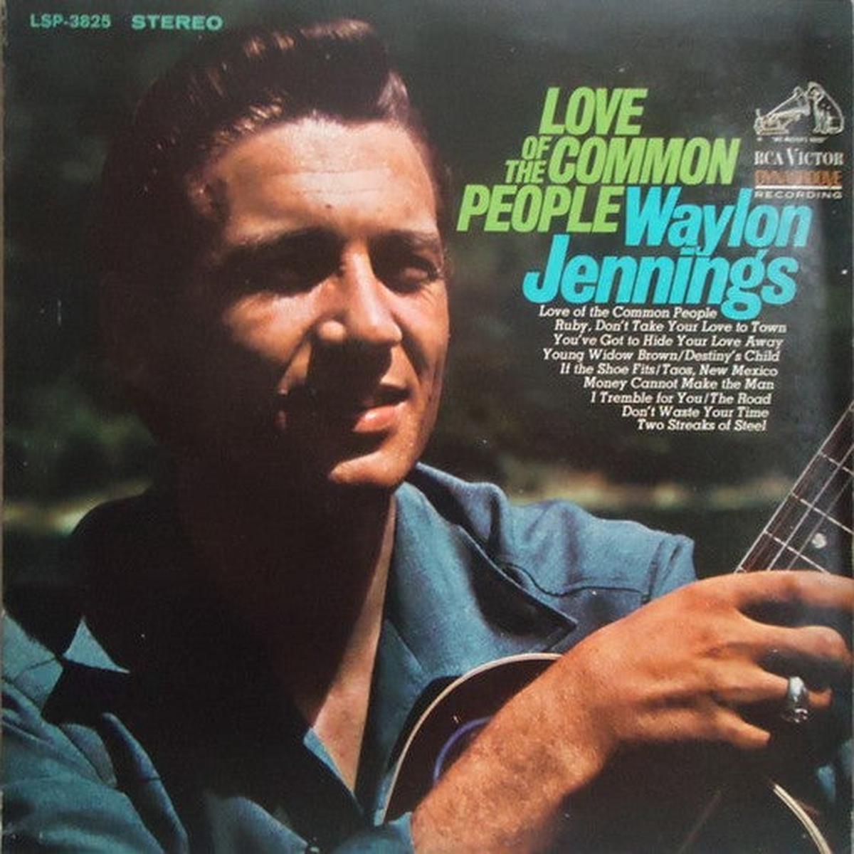 Waylon Jennings Love Of The Common People -1967- Folk, World, & Country (vinyl)