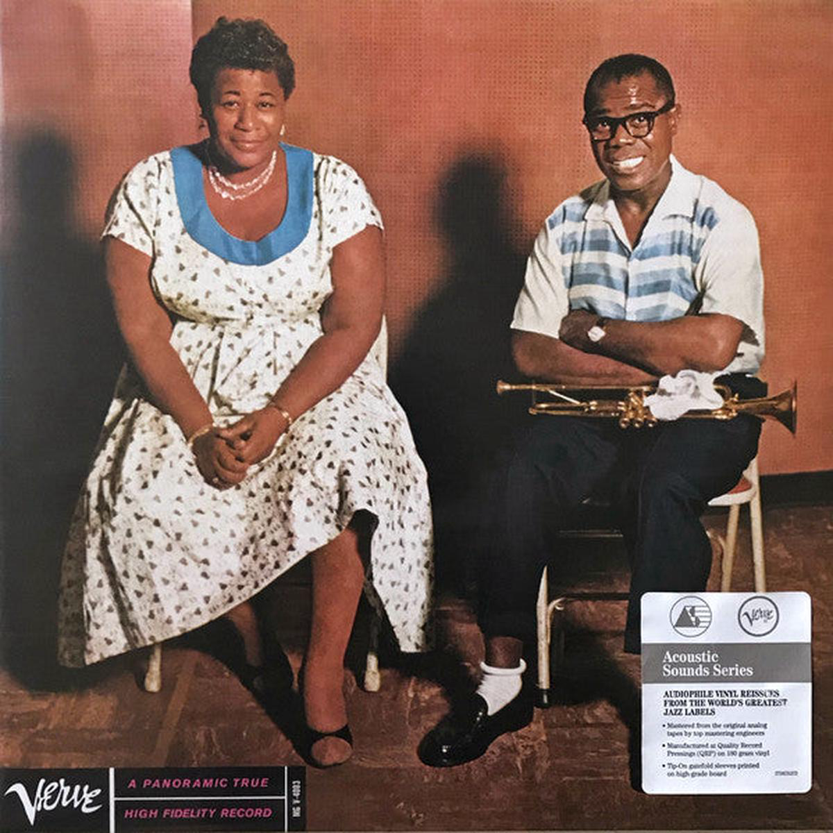 FITZGERALD ELLA 038 LOUIS ARMSTRONG 8211 ELLA 038 LOUIS MONO ACOUSTIC SOUND SERIES 8211 LP