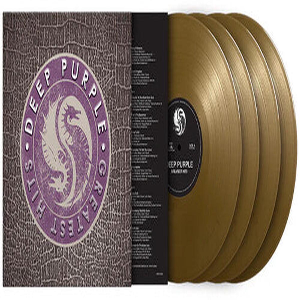 Deep Purple: Greatest Hits - Limited 180-Gram Gold Colored Vinyl - VINYL LP