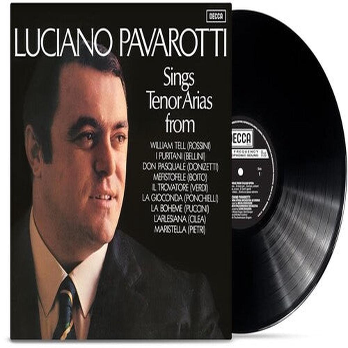 Luciano Pavarotti: Tenor Arias from Italian Opera (LP) - VINYL LP