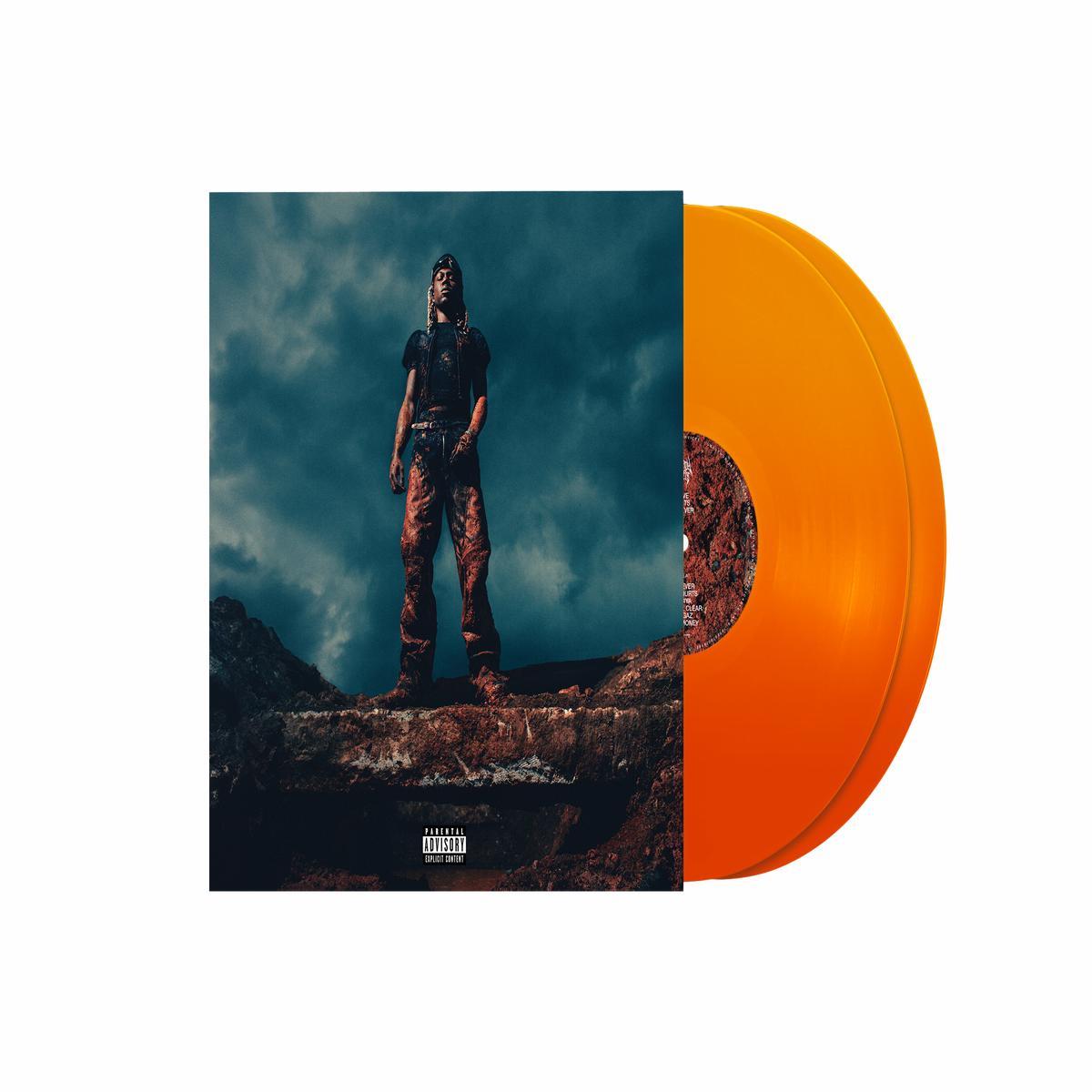 Love Lasts Forever Translucent Pumpkin Spice Vinyl