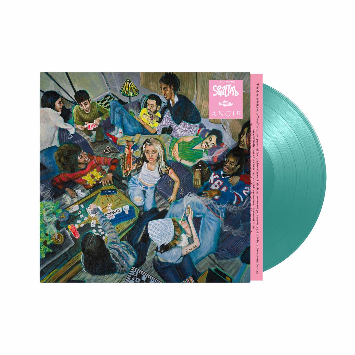 ANGIE: Transparent Blue Petrol Vinyl LP