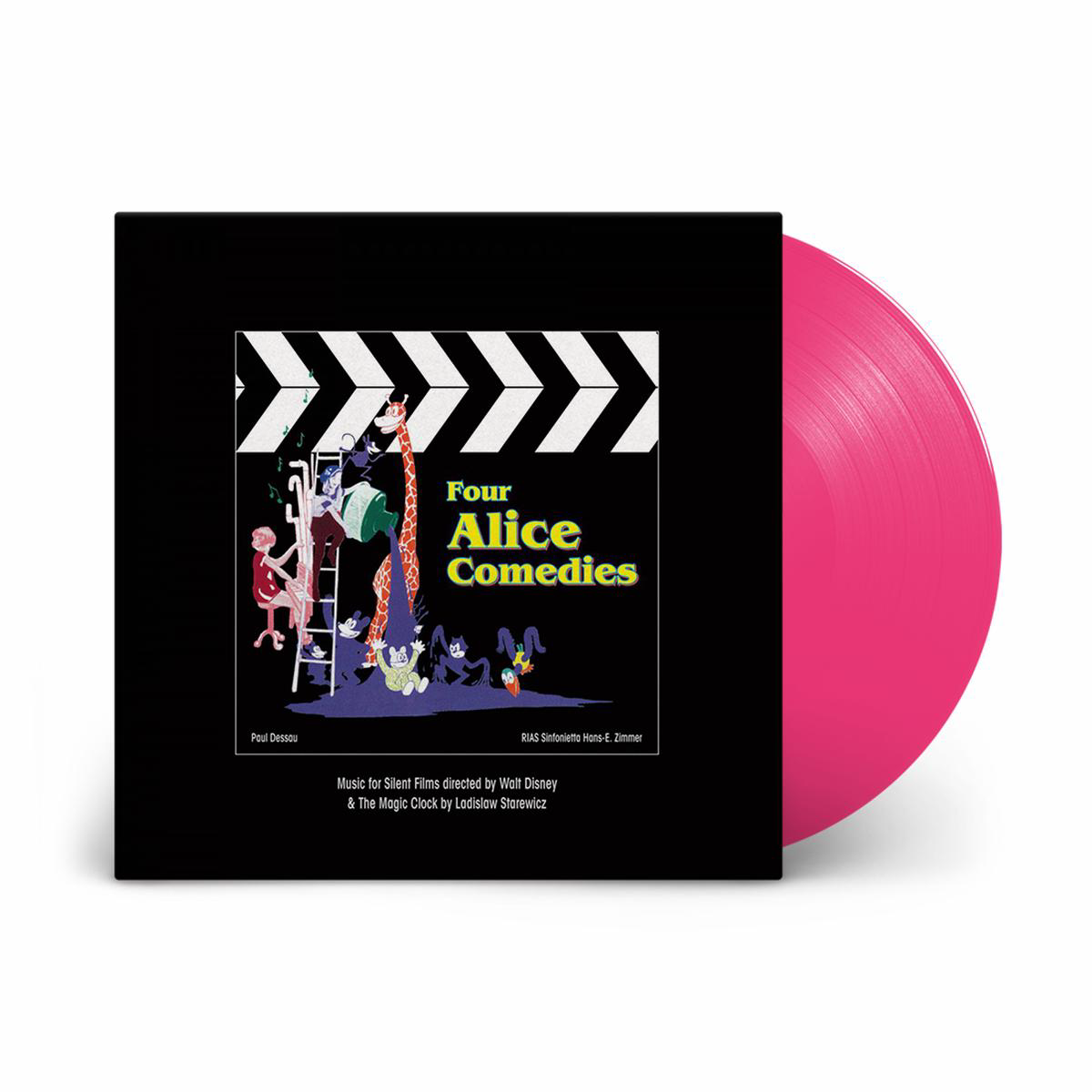 Four Alice Comedies Limited Edition Pink Vinyl LP