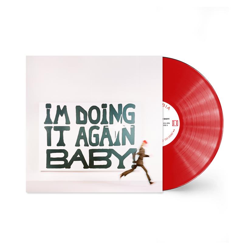 I'm Doing it Again Baby! Limited Translucent Red Vinyl LP