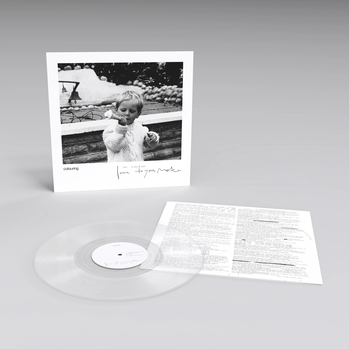 Love To You, Mate: Clear Vinyl LP