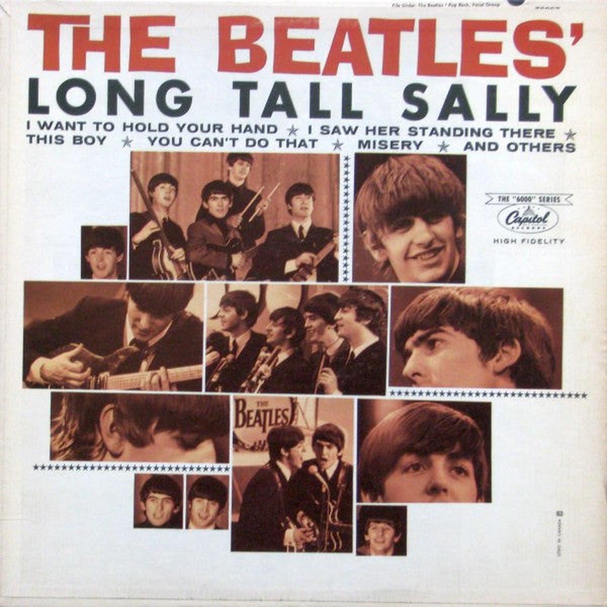 Beatles Long tall Sally Lp - The 6000 Series T6063 Purple (vinyl) reissue
