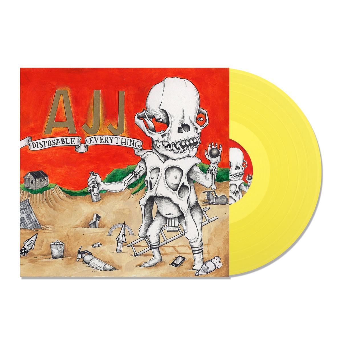 Disposable Everything: Limited Edition Transparent Yellow Vinyl LP