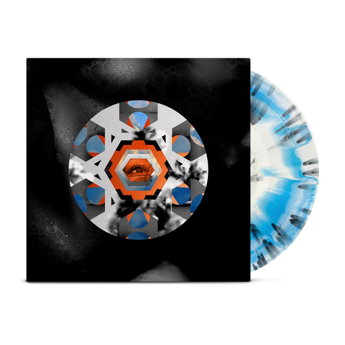 There Is No Memory  Blue & White Starburst w/ Black Outside Splatter  Limited To 250
