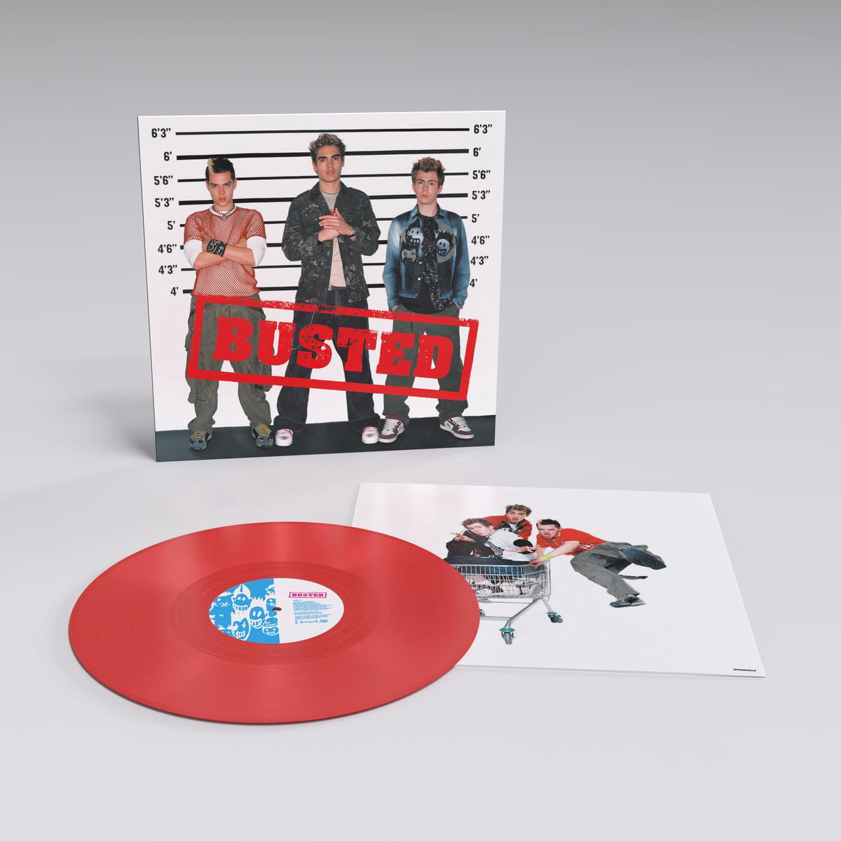 Busted Limited Red Vinyl LP