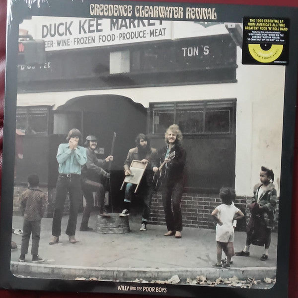 CREEDENCE CLEARWATER REVIVAL 8211 WILLY 038 THE POOR BOYS YELLOW SMOKE 8211 LP