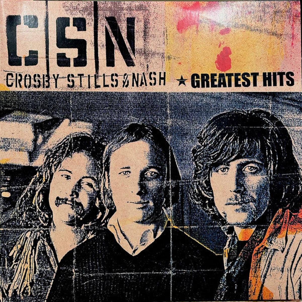CROSBY STILLS 038 NASH 8211 GREATEST HITS 2LP SET 8211 LP