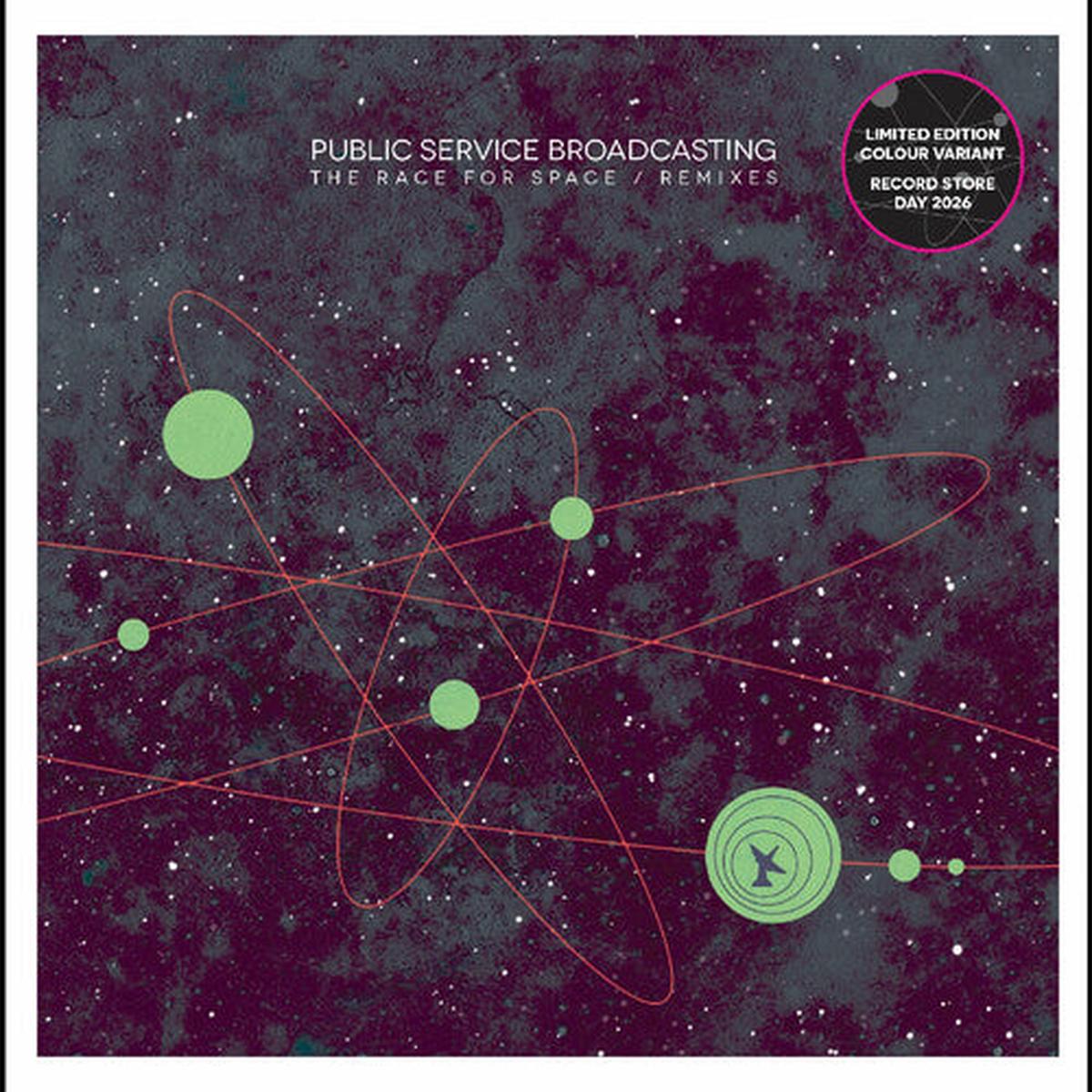 Public Service Broadcasting: The Race For Space (Remixes) - VINYL LP