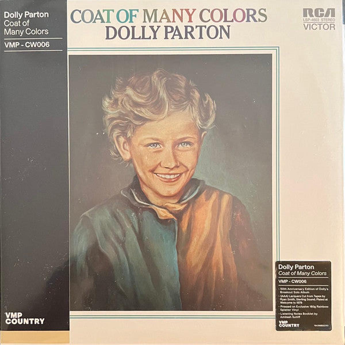 PARTON DOLLY 8211 COAT OF MANY COLOURS COLOURED VINYL 8211 LP