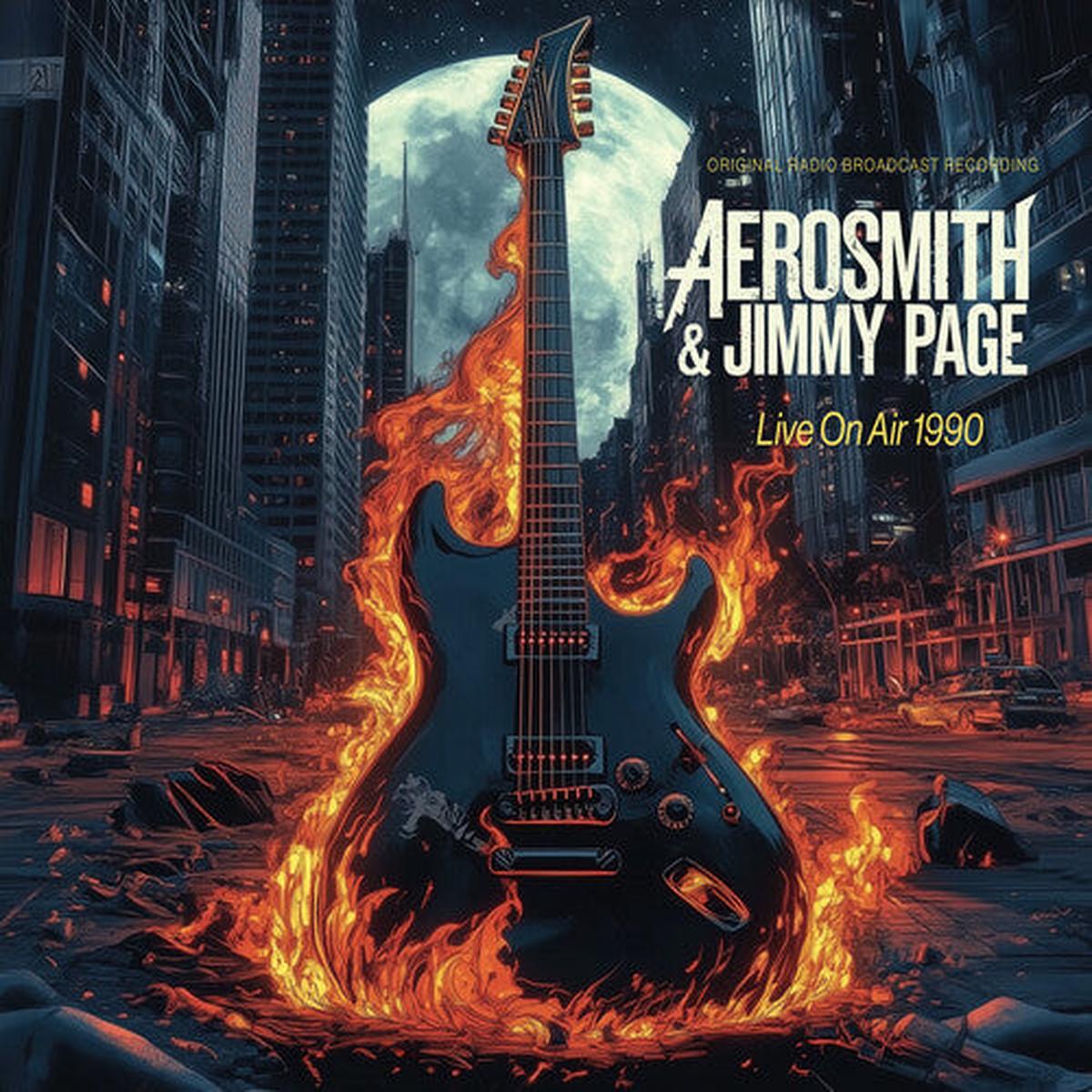 Aerosmith Jimmy Page: Live On Air 1990 - VINYL LP