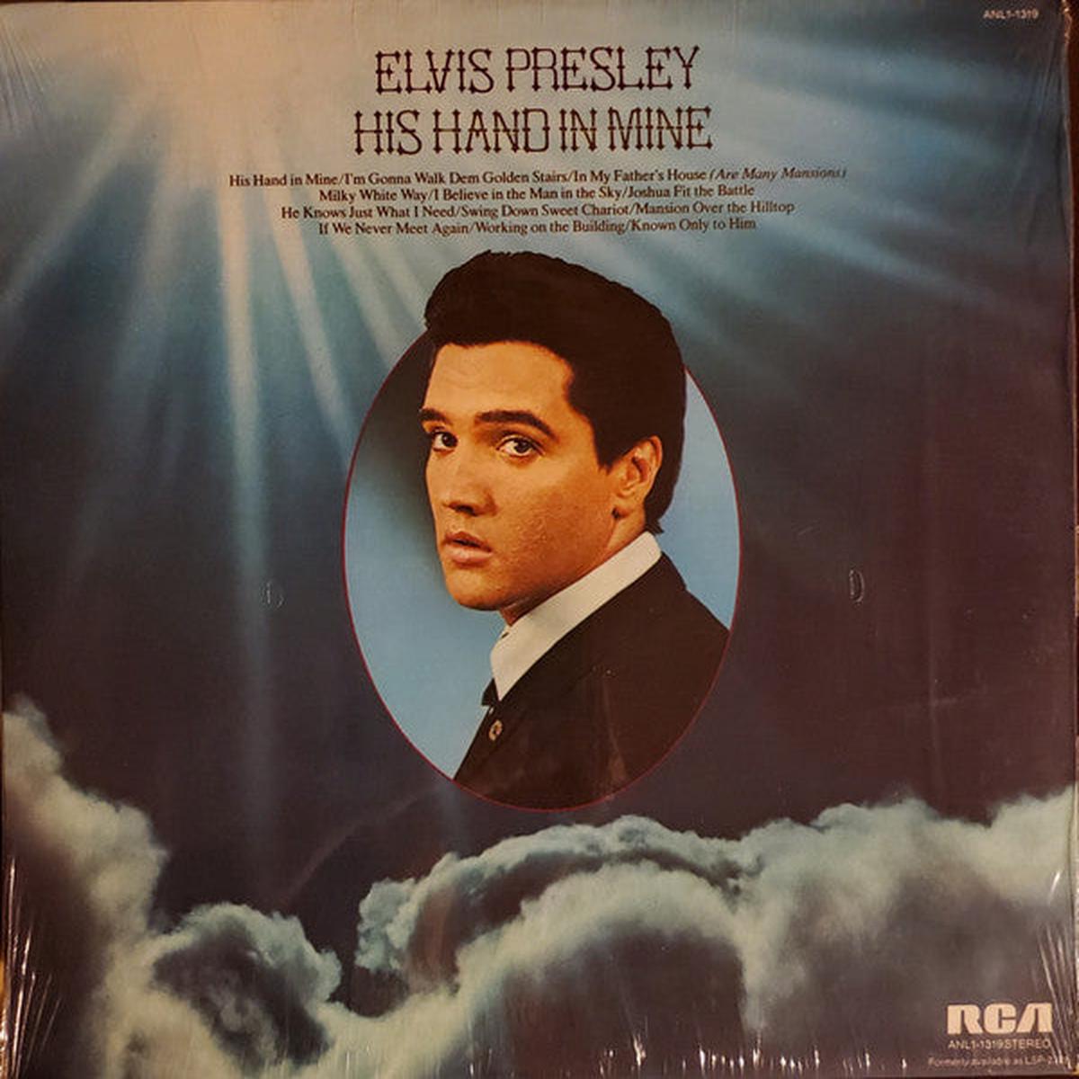 Elvis Presley His Hand In Mine 1976 Gospel (vinyl lp)