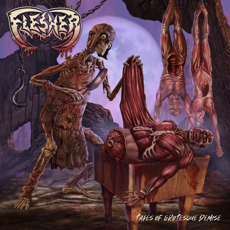 Flesher - Tales Of Grosteque Demise (Red Vinyl) (LP)