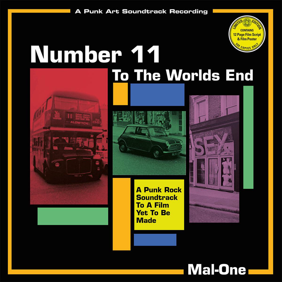 MAL-ONE 8211 Number 11 To The Worlds End (w 12-Page Working Script 038 Film Poster) 8211 LP 8211 Vinyl Record Store Day 2025