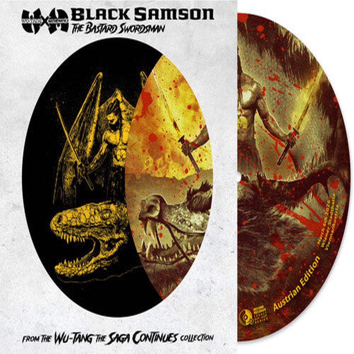 Wu-Tang Clan & DJ Mathematics: Black Samson, The Bastard Swordsman - Vienna Exclusive Picture Disc Tour Edition - VINYL LP