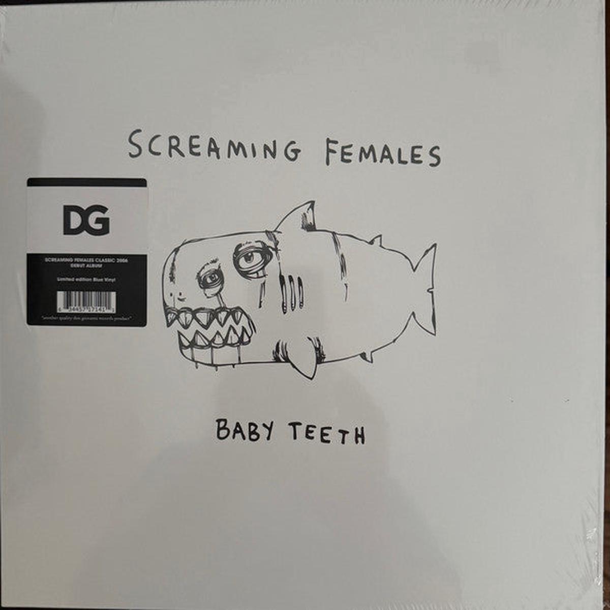 SCREAMING FEMALES 8211 BABY TEETH BLUE VINYL 8211 LP