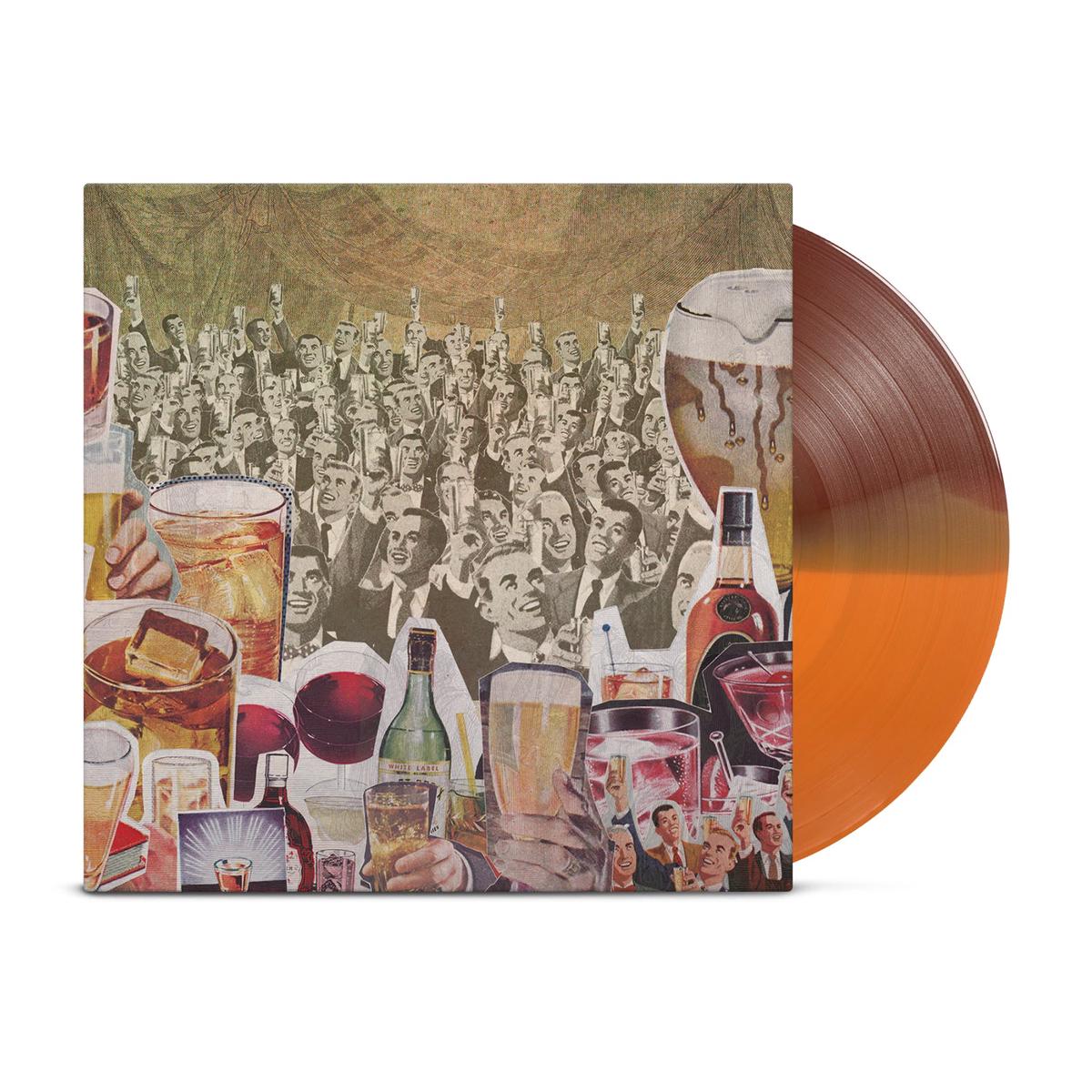 Drunk Like Bible Times  Orange / Maroon Split  Limited to 250