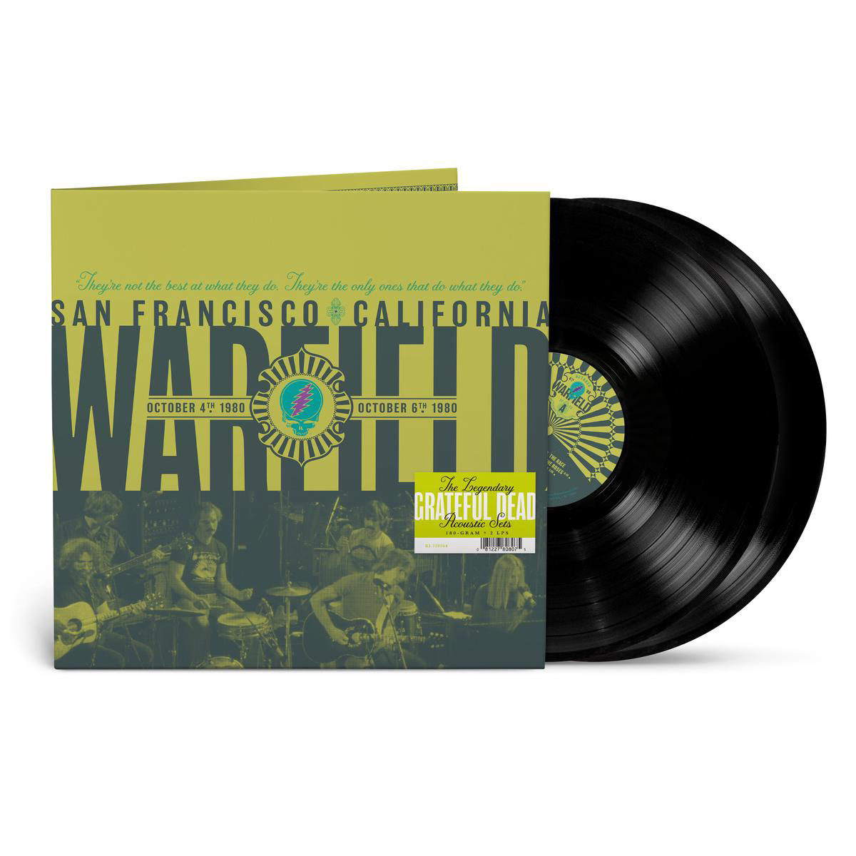 Grateful Dead 8211 The Warfield San Francisco CA Oct 4 038 6 1980 8211 2LP 8211 Black Vinyl RSD Black Friday 2025