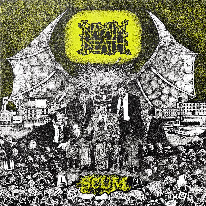 Napalm Death - Scum (White Vinyl) (LP)