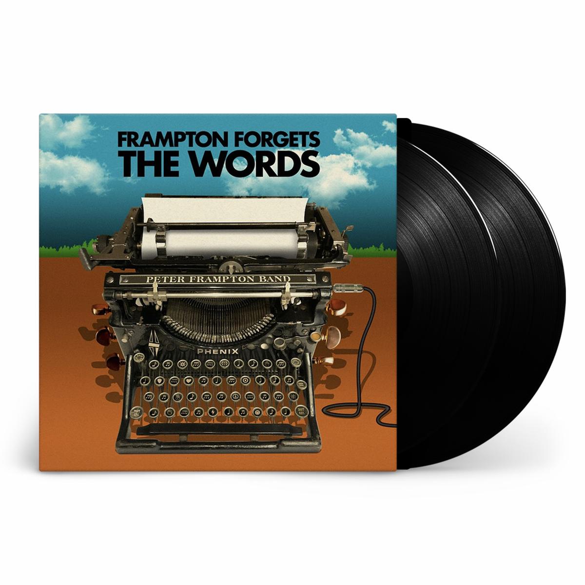 Peter Frampton Forgets The Words: Etched Vinyl 2LP