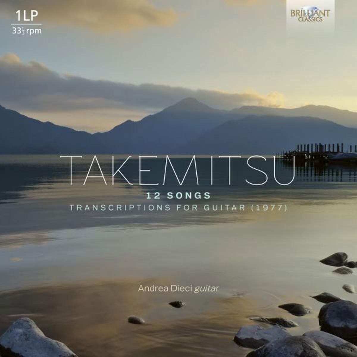 Andrea Dieci - Takemitsu: 12 Songs, Transcriptions For Guitar (LP)