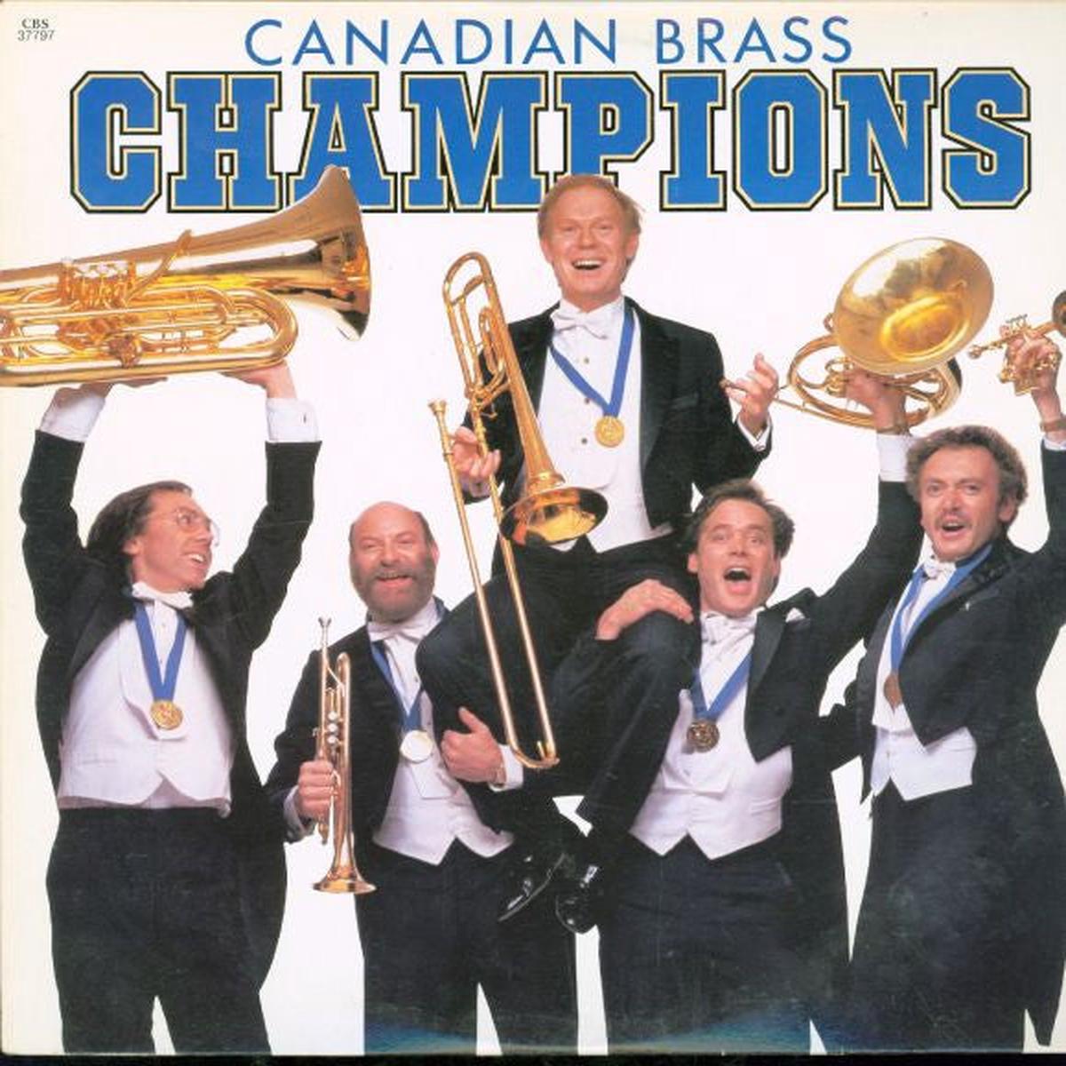 The Canadian Brass Champions 1983 Jazz (vinyl lp)