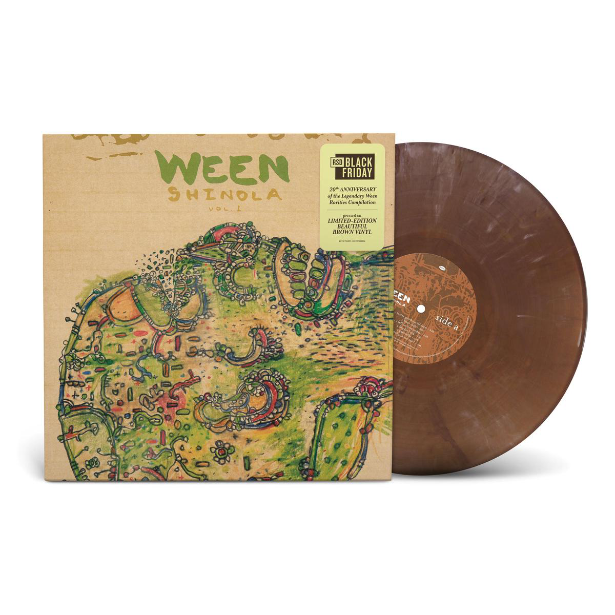 Ween 8211 Shinola Vol 1 8211 1LP 8211 Chocolate Brown Vinyl (20th Anniversary) RSD Black Friday 2025